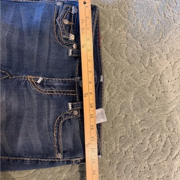 True Religion Skinny low rise flap pockets Jeans size 27 - Picture 12 of 12